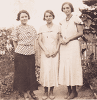 photo of Athalie, Dora and Connie